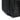 Black mini pistol range bag side with stitched divider and vertical zip pocket