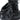Black boot side view with lace-up eyelets and padded collar