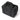 Black mini pistol range bag with front handle strap and curved side pockets