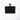 Black trip wallet pouch with two front pockets and elastic cord closure
