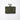 Olive green trip wallet pouch with two front patch pockets and elastic cords