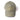 Khaki mesh baseball cap with front logo patch and short curved brim