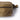 Tan zipper pouch side view with PENTAGON logo and adjustable shoulder strap hardware