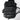 Small tactical one-strap assault pack in dark gray/black with front zip pockets