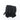 Black double MOLLE pouch with front buckles, lanyard, and webbing