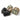 Mini duffle bag set in multiple camo colors with patch panels and carry handles