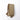 Tan MOLLE single pouch with front flap and side bungee cord loops, attachment webbing
