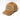 Khaki BB cap with textured front patch and adjustable back strap