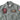 Sage green flight jacket with front zip, cockpit USA chest label, and US flag patch