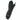 Black pistol holster strap with S logo panel and DS logo patch