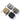 Assorted tactical pouches in black, tan, grey, and olive with buckles and cords