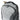 Grey backpack with black trim, top loop closure and curved front panel seam