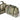 Green camo mini duffel bag with side handle and front patch holder