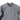 Combat shirt with high collar and draped front panel, gray fabric