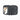 Black EDC wallet with zippered compartments and interior card slots