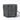 Black rectangular pouch with MOLLE webbing front and two side straps