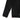 Black full-zip fleece sweater with front zipper and side pocket seam detail