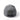 Tactical cap in dark gray with rear hook-and-loop patch and adjustable strap