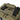 Flat Dark Earth mini pistol range bag with black strap and zippered interior organizer