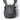 Dark gray tactical kit bag close front view with MOLLE panel and adjustable straps