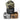 Mini pistol range bags, three colors: dark, tan and gray with striped panels