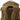 Tan tactical backpack back with mesh padding and open interior pocket