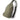 Olive drab crossbody sling bag with adjustable shoulder strap and front zipper
