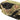 Camouflage soft ammo carrier pouch with fabric eyelet and textured front panel, zip closure