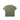 Washed olive green crewneck T-shirt with small chest logo detail