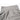 Light gray army jacket with gathered waist seam and textured fabric folds