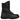 Black hot-weather steel-toe boot showing lace-up eyelets and stitched side panels