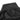 Black army jacket hood with padded collar and gathered shoulder detail