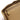 Tan double pistol case corner with zipper track and rectangular pull tab