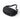 Helikon Bandicoot waist pack in black fabric, front zip pocket, adjustable belt strap