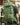 Karrimor SF Sabre 45L rucksack in olive green, rear view with padded harness