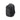 Black nylon EDC backpack, front side view with padded compartment and webbing