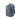 Blue-gray nylon backpack with padded shoulder straps and side compression straps
