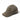 Olive brown tactical baseball cap with mesh side panel and rectangular hook-and-loop patch.