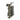 Olive single pistol magazine pouch with MILES label and quick-cinch cords