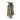 Olive single pistol magazine pouch with MILES patch and MOLLE webbing