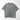 Grey crew-neck T-shirt with small neck label, short sleeves