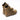 Coyote brown tactical combat boots with lace-up front and cushioned ankle