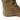 Coyote brown lace-up combat boot with reinforced toe and rugged outsole