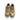 Camo low-top barefoot activity shoes with tan laces and padded ankle collar