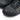 Black camo barefoot activity shoe toe with lace-up front and stitched edge
