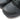 Black barefoot activity shoe outsole with detailed tread and dimpled rubber texture