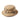 Boonie hat in tan fabric with stitched ventilation holes and adjustable side tie