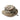 Boonie hat in desert camouflage fabric with reinforced brim and side tie closure