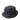 Boonie hat in dark fabric with front eyelets, stitched band, and side attachment