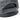 Shadow grey folding baseball cap, close-up of side opening with felt lining